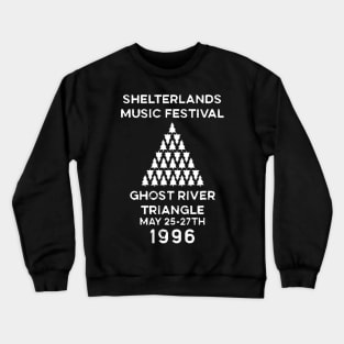 Shelterlands Music Festival - White Crewneck Sweatshirt